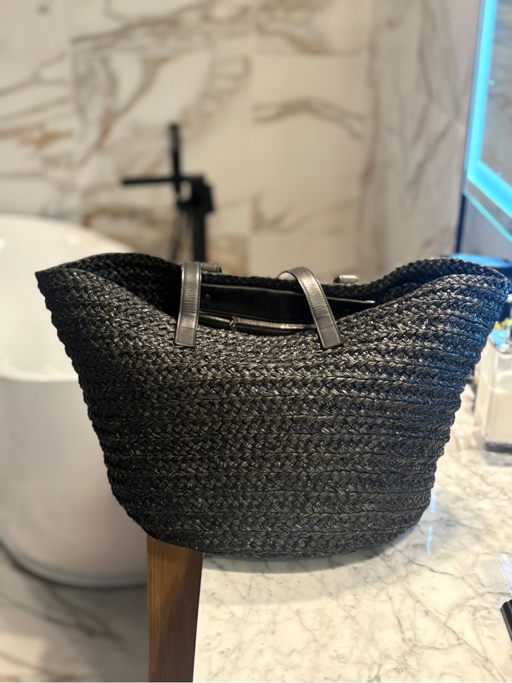 🖤 YSL raffia bag - Picture 3 of 16